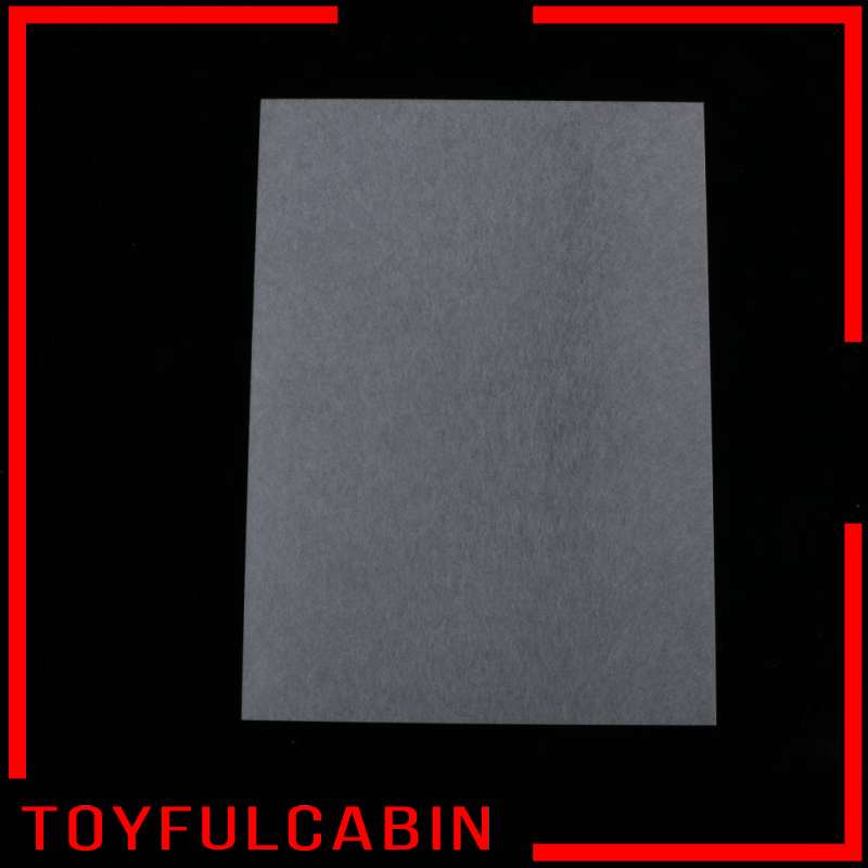 Set 10 Tờ Giấy Co Nhiệt Màu Trong Mờ Dùng Để Đánh Bóng Đồ Chơi