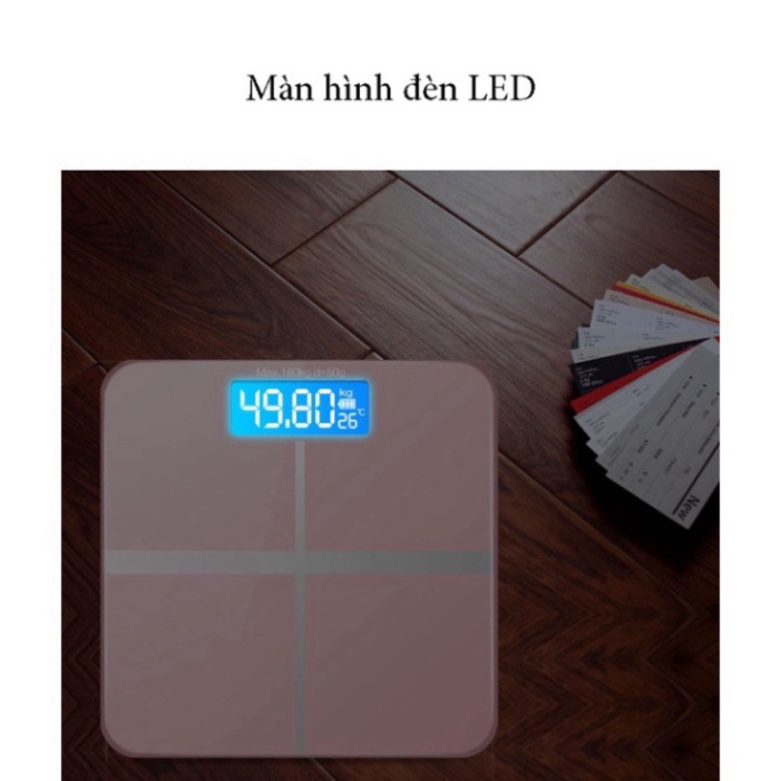 Cân điện tử sức khỏe - Cân điện tử gia đình mini tiện lợi, bền đẹp, độ chính xác cao- Bảo hành 12 tháng lỗi 1 đổi 1