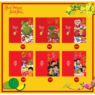 2000 bao lì xì 2021 khách đã chọn mẫu