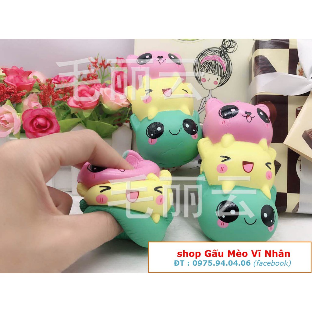 Combo 10 squishy jumbo