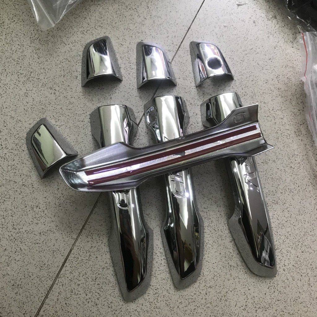 Bộ ốp tay cửa mạ crom xe Honda CRV 2018-2021