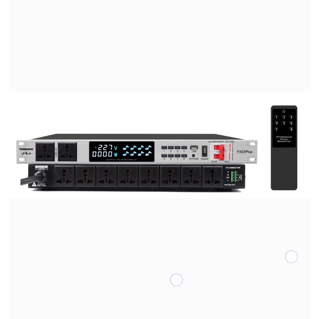 Bộ chia nguồn điện TAMASHI  FX 23 PLUS , khổi động và bảo về các thiết bị