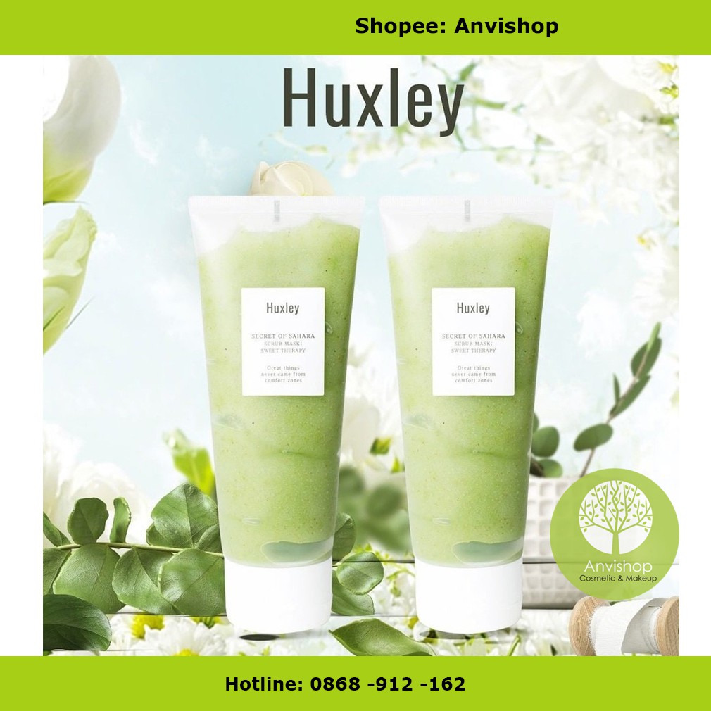 Tẩy da Chết Huxley Scrub Mask Sweet Therapy - Tẩy tế bào chết ANVISHOP