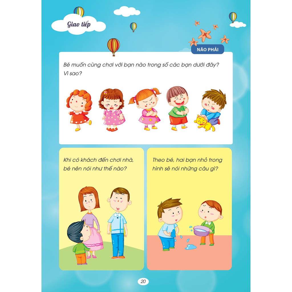 Sách thiếu nhi - TRÒ CHƠI TƯ DUY - NÃO PHẢI (3-4 tuổi) | BigBuy360 - bigbuy360.vn