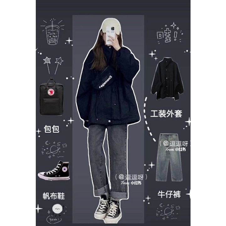 QUẦN JEAN BAGGY LƯNG CAO TÚI TRƯỚC CÁ TÍNH -MÃ 10