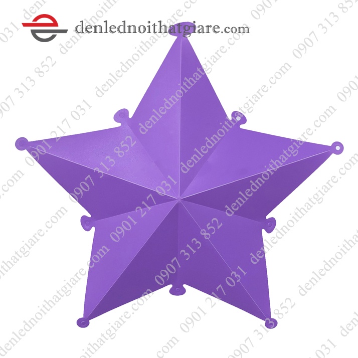 Combo 10 Lồng Đèn Ngôi Sao bằng Nhựa 46cm