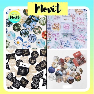 Bộ 45 sticker những câu tiếng Anh thông dụng trang trí sổ tay