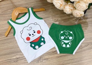Set bộ sát nách bé trai