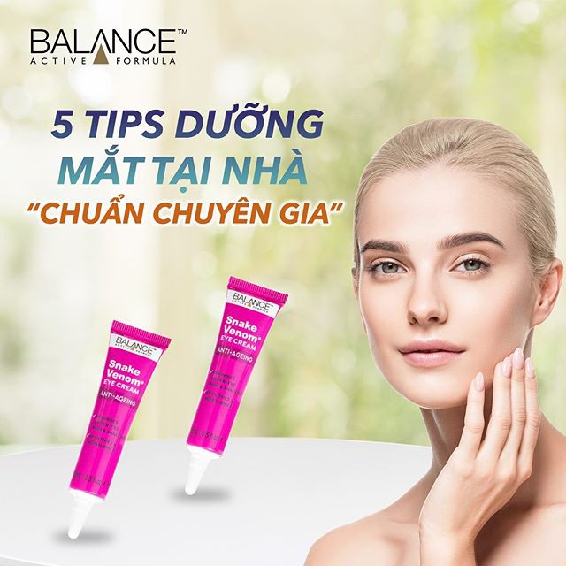 [HÀNG CHÍNH HÃNG] Kem Dưỡng Da Vùng Mắt Balance Snake Venom Eye Cream Anti-Ageing 15ml | BigBuy360 - bigbuy360.vn