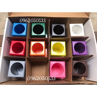 11 ống bút montessori ảnh thật
