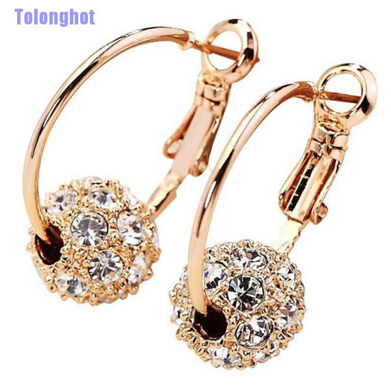 Tolonghot> 1Pair Magnetic Slimming Earrings Lose Weight Massage Slim Ear Stud Patch Jewelry