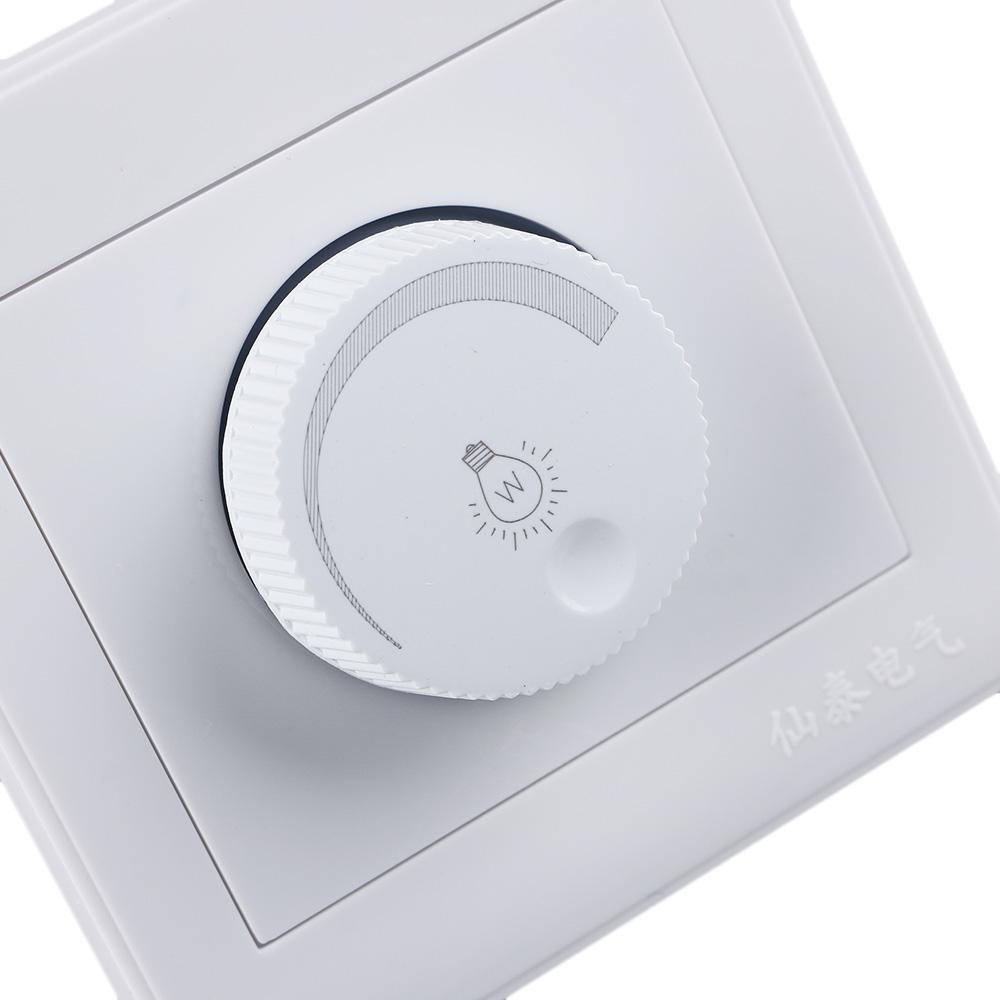 Công Tắc Điều Chỉnh Độ Sáng Đèn Dây Tóc Chuyên Nghiệp 220V LONTIME