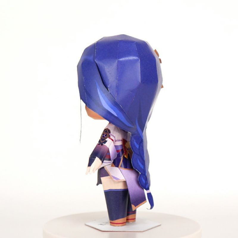 Mô hình giấy anime girl Chibi Raiden Shogun  game