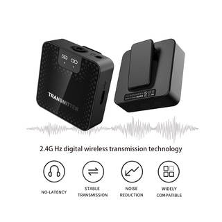 Micro cài áo không dây điện thoại, máy quay, micro giảm tiếng ồn - micro rohs max