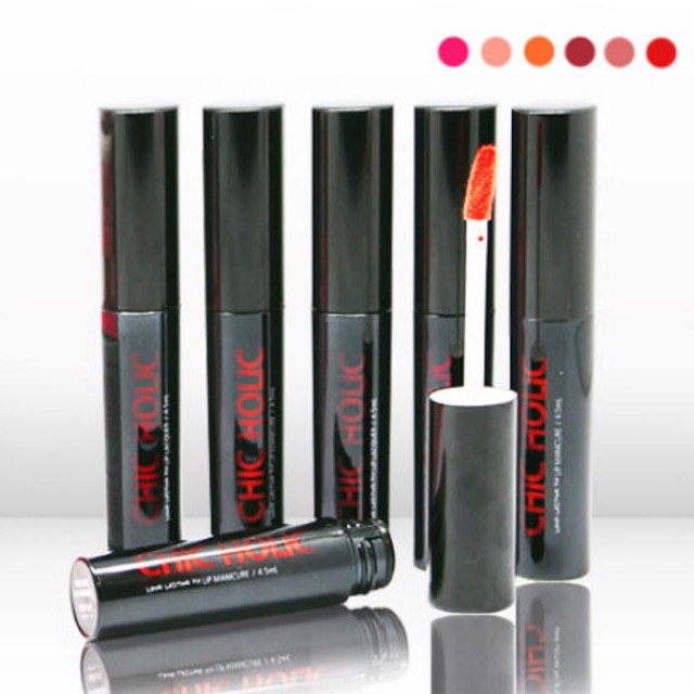 SON KEM SIÊU LÌ GIỮ ẨM CHIC HOLIC LONG LAST FIX LIP LACQUER: