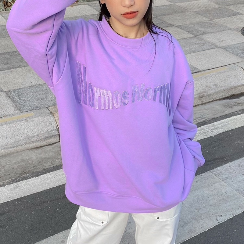 NORMOS BASIC SWEATER (Tím)