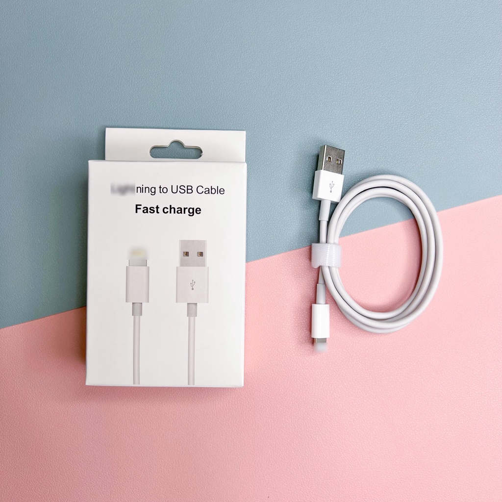 Dây Cáp Sạc IP 1M, 2M, 3M - Hỗ Trợ Sạc IPTablet Táo Nguồn 2.4A - Sạc Ổn Định, Chất Lượng [Full Box]