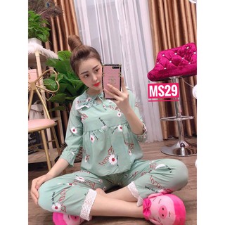 đồ bộ - bộ lụa siêu xinh
