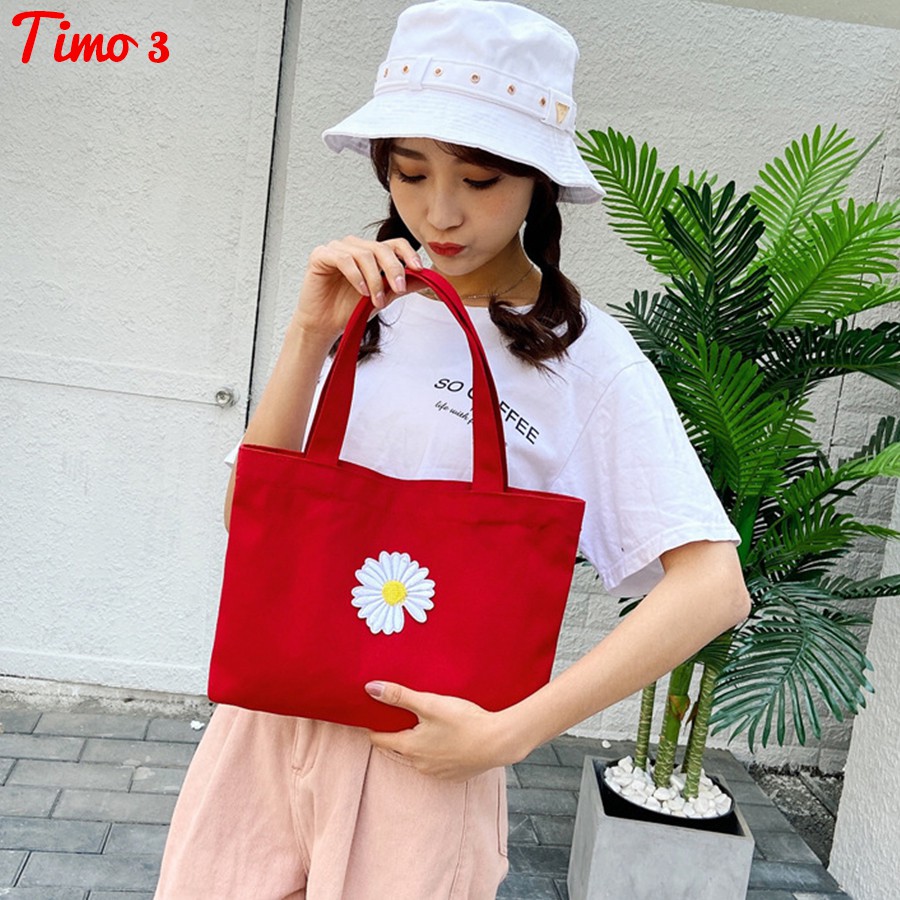 Túi tote vải canvas đeo vai thời trang cho nữ cực hót,đi học,đi làm TUITOTE1