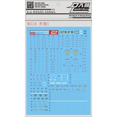 Decal nước Mô Hình RG HG Gundam tăng độ sắc nét, chi tiết