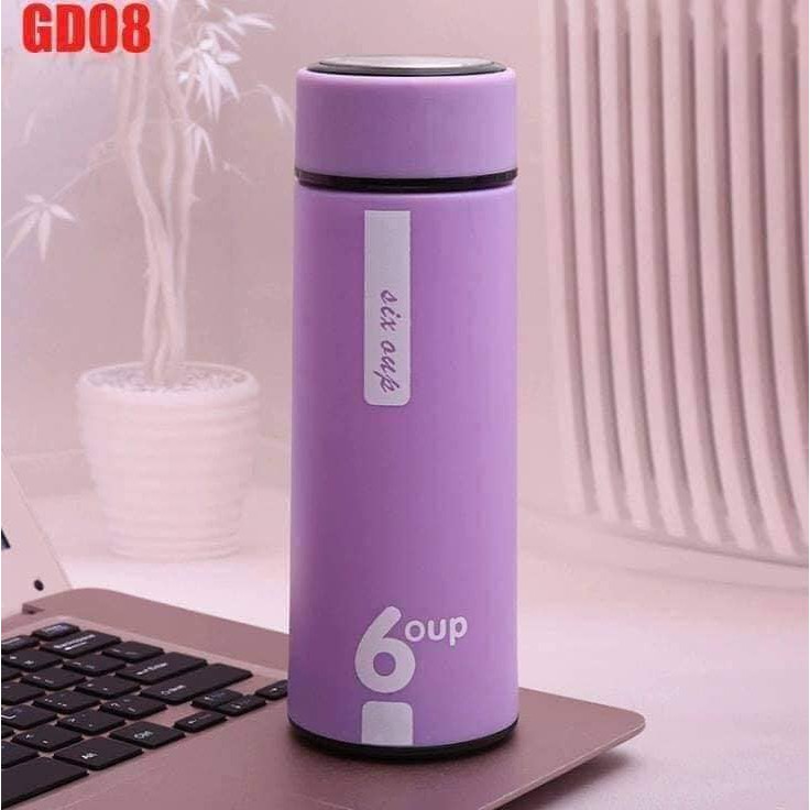 Bình thủy tinh tốt nhất 6OUP cao cấp chống nóng 450ml