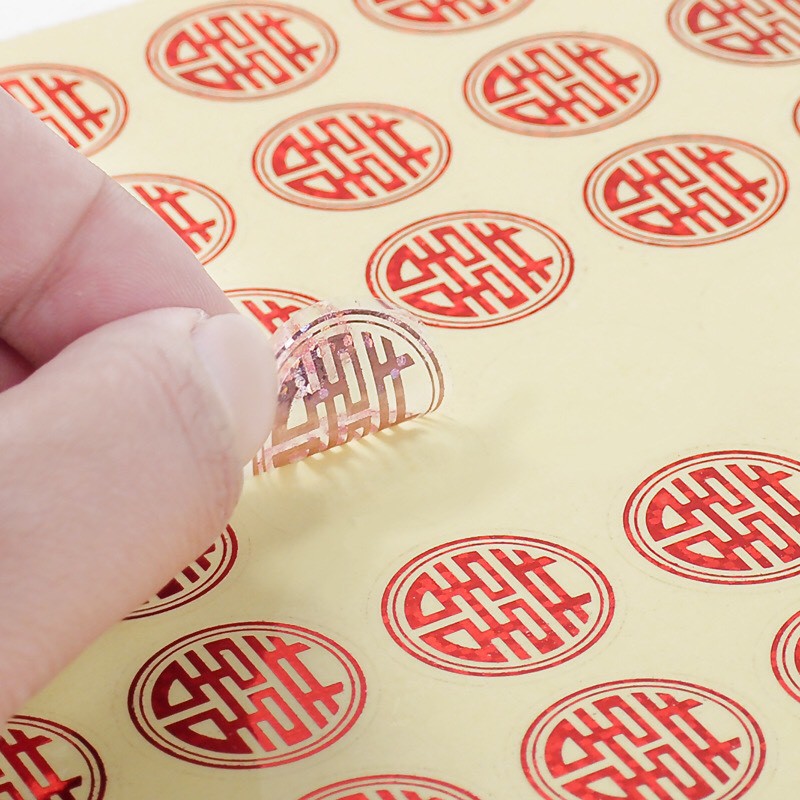 SONG HỶ DECAL DÁN TRÁI CÂY VÀ PHỤ KIỆN 50 CHỮ