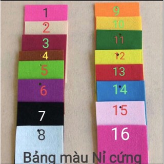 Vải nỉ, dạ làm đồ Handmade( khổ 90x90cm)