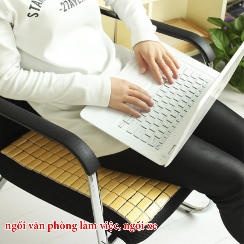 Đệm Tre Lót Ghế Ngồi Văn Phòng và Ngồi Xe Thoáng Khí | BigBuy360 - bigbuy360.vn