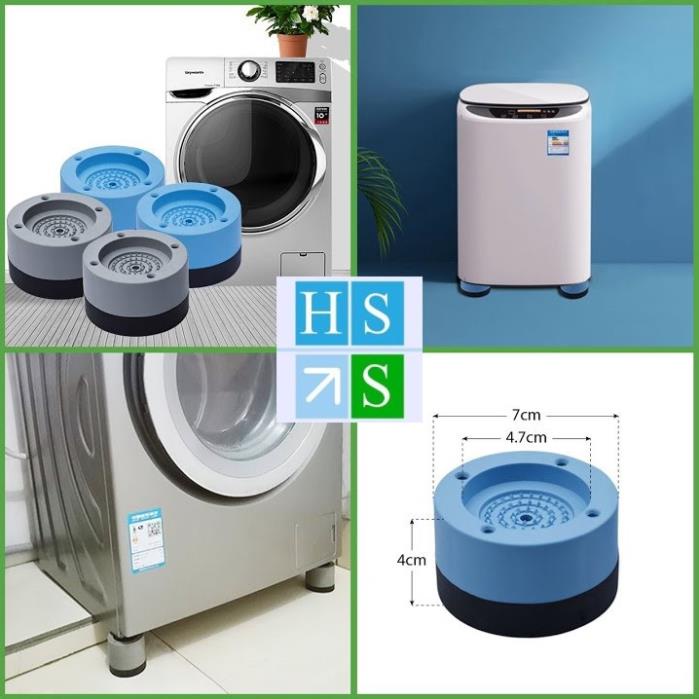 (Chính hãng) Bộ 04 chân kê máy giặt TABI HOME chống rung, chống ồn, chống xe dịch giúp tăng tuổi thọ máy giặt hiệu quả