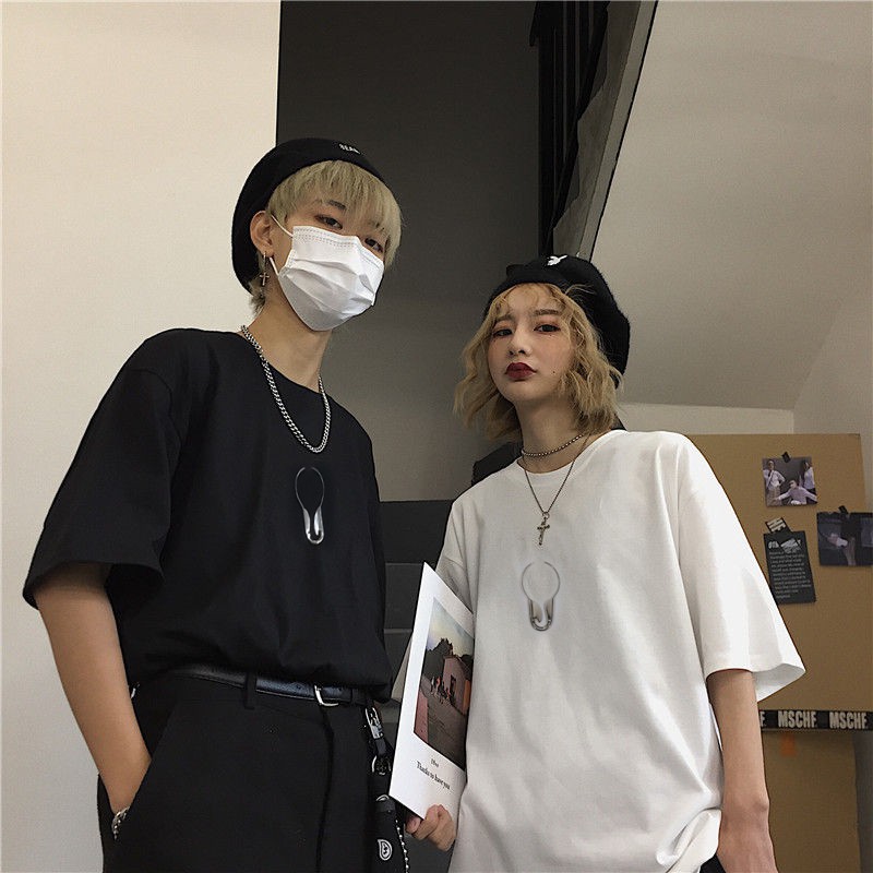 Áo thun Stee Oversize mix Kim tây Acessory Unisex