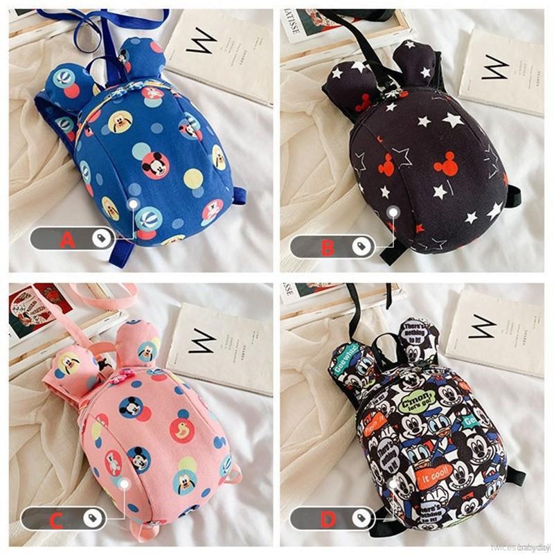 Ba Lô In Hình Hoạt Hình Dễ Thương Cho Bé