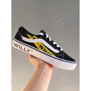 ( có clip ) Giày Tenis Off White X Vans Old Skool Willy