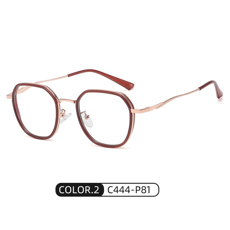 Mắt kính ZELIN ZC809 chống ánh sáng xanh gọng đa giác thời thượng cho nam và nữ