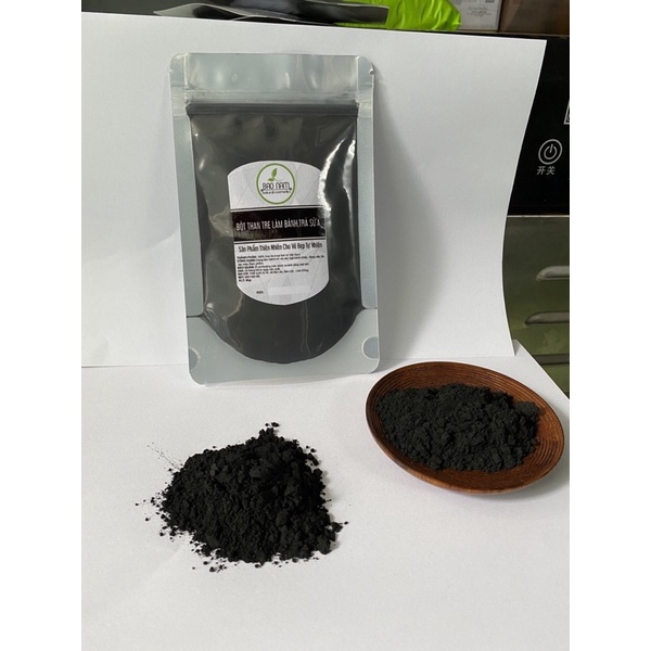 Bột tinh than tre làm bánh,làm trà sữa 50gr