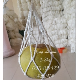 Túi lưới đựng dưa, đựng quả, túi lưới đỡ dưa lưới( võng dưa)