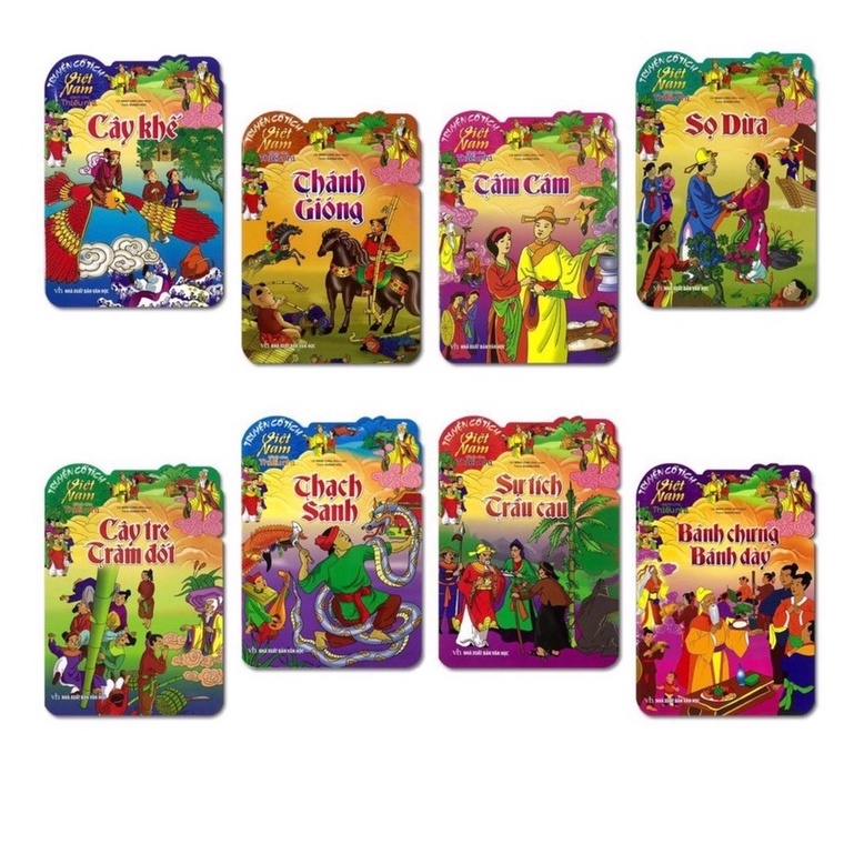 Sách Combo Truyện cổ tích Việt Nam dành cho thiếu nhi ( 8 cuốn )