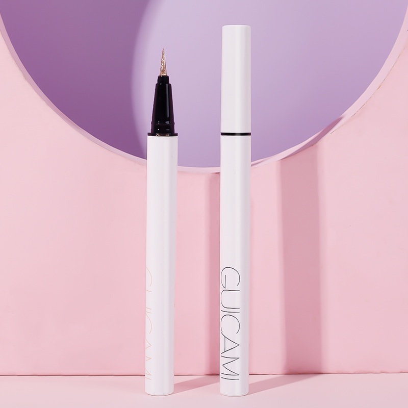 Phấn Mắt Dạng Lỏng Ánh Nhũ Lấp Lánh / Bút Kẻ Mắt Dạng Lỏng Màu Trắng Ngọc Trai / Kim Cương Sáng Bóng