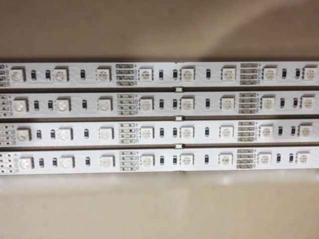 10 thanh Led thanh nhôm đổi màu RGB - 5050