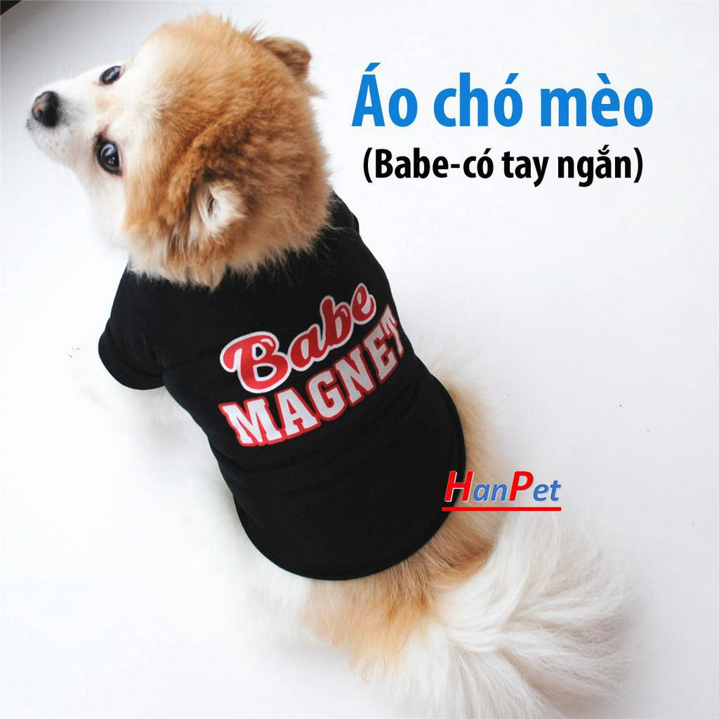 Áo chó mèo quần áo thú cưng có tay xịn xò