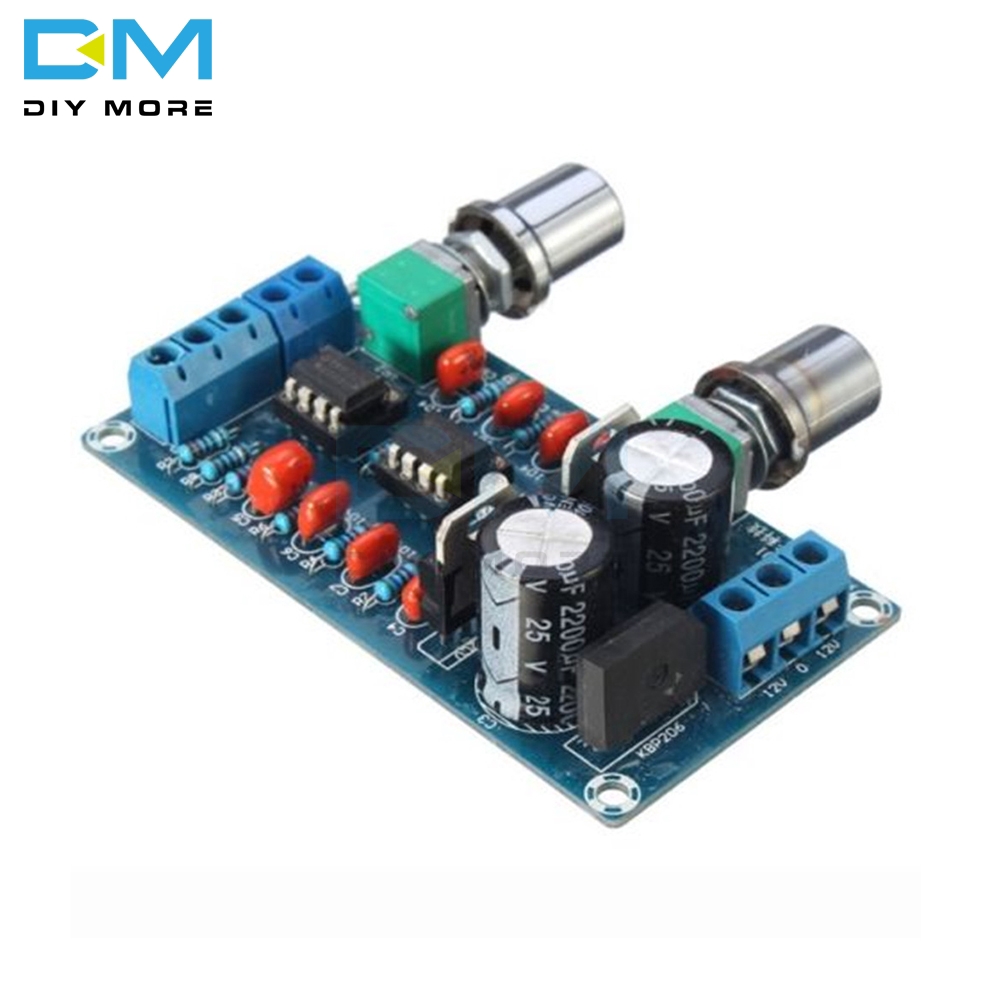 NE5532 Tấm lọc truyền thấp NE5532 Mạch xử lý loa siêu trầm cho mô-đun bảng Amplifer AC Dual Double 9