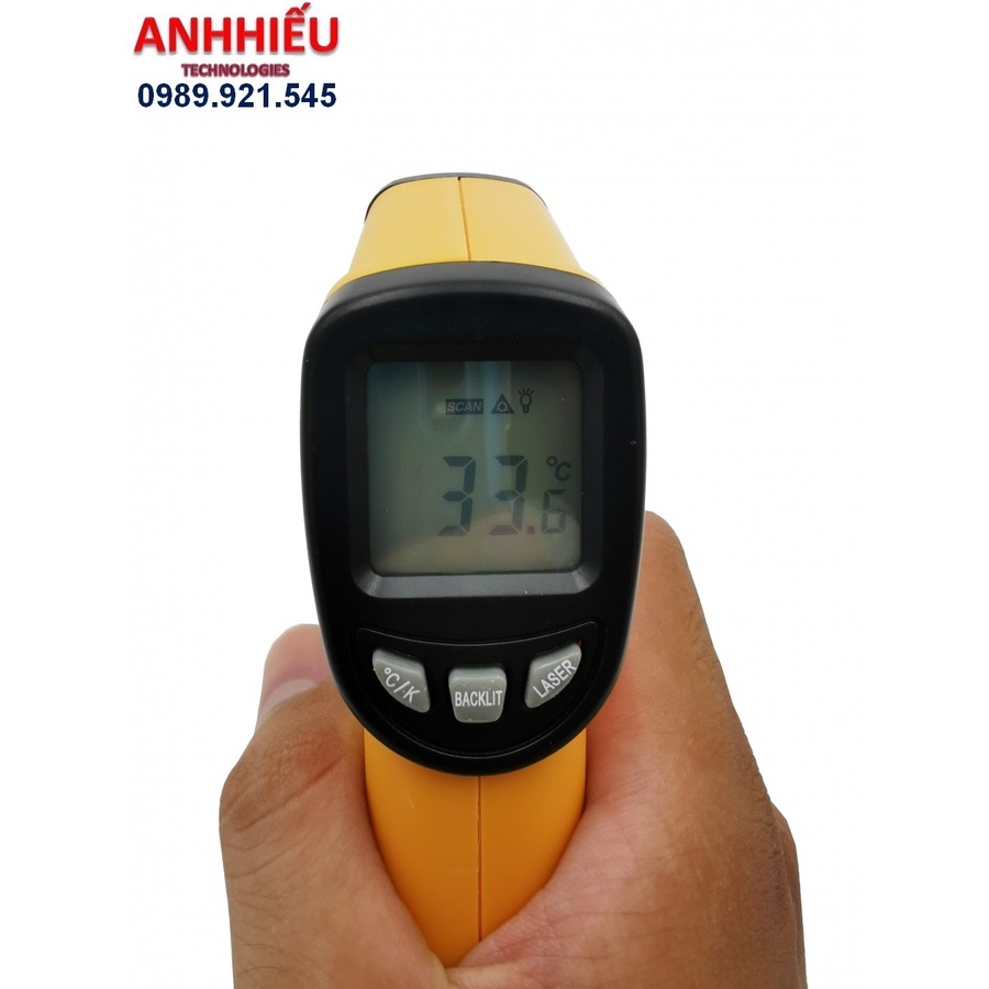 Apech AT-550 súng bắn đo nhiệt độ  hồng ngoại APECH AT 550