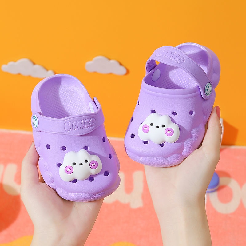 Oeggeo shop Giày Đế Bằng Đi Biển Ngoài Trời Cho Trẻ Em