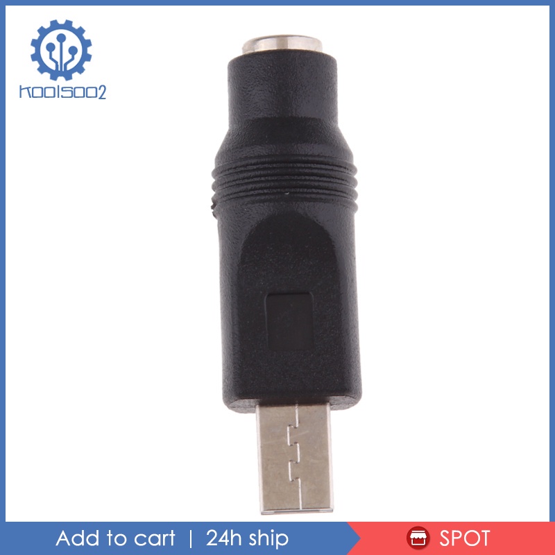 Dây Cáp Sạc Nguồn Cái 5.5Mmx2.1Mm Cho Asus Eeebook X205T Koolsoo2