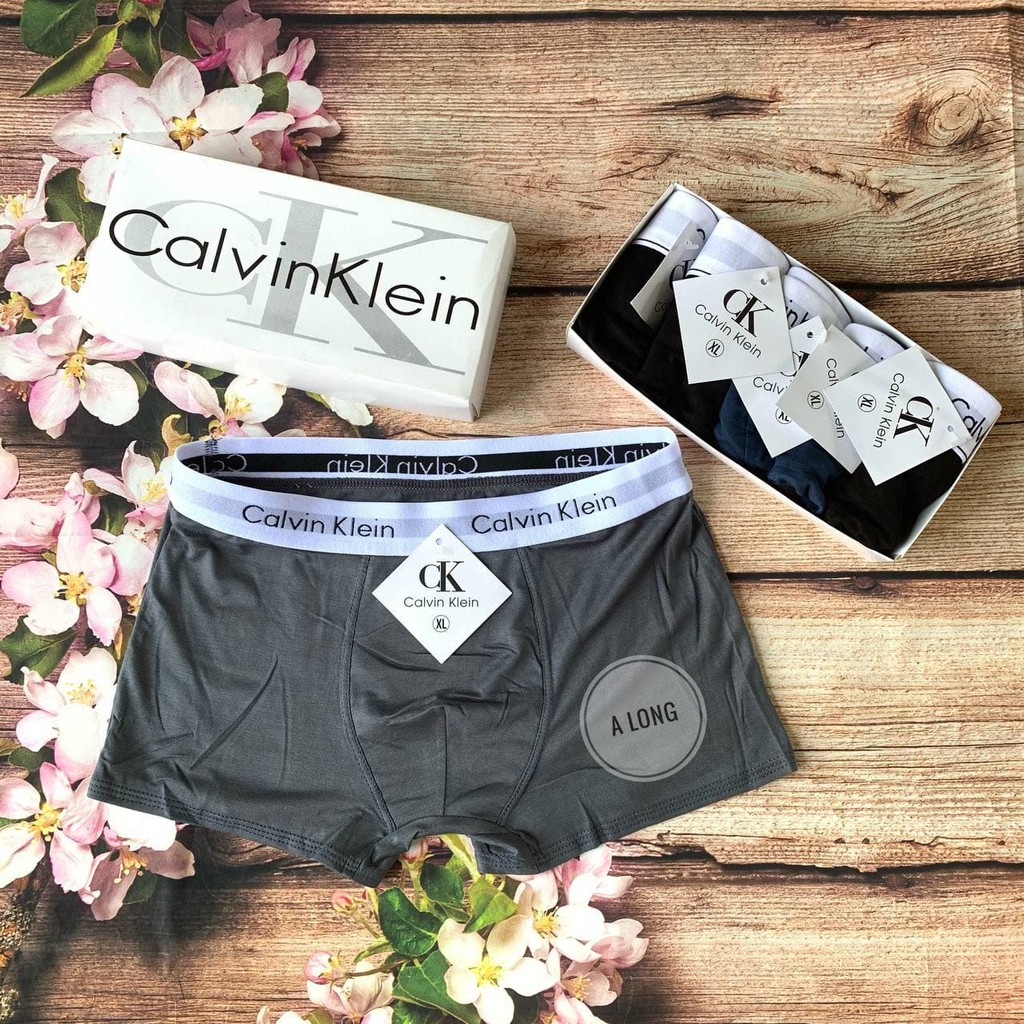 QUẦN LÓT NAM CK BOXER COTTON CO GIÃN THOÁNG KHÍ CKD01