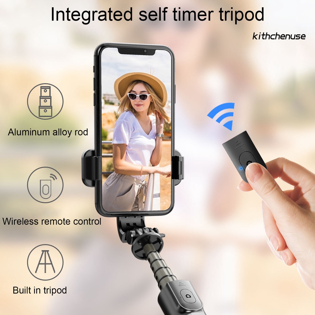 Gậy Selfie Bluetooth Không Dây Có Thể Gấp Gọn Cho Máy Ảnh Gopro | BigBuy360 - bigbuy360.vn