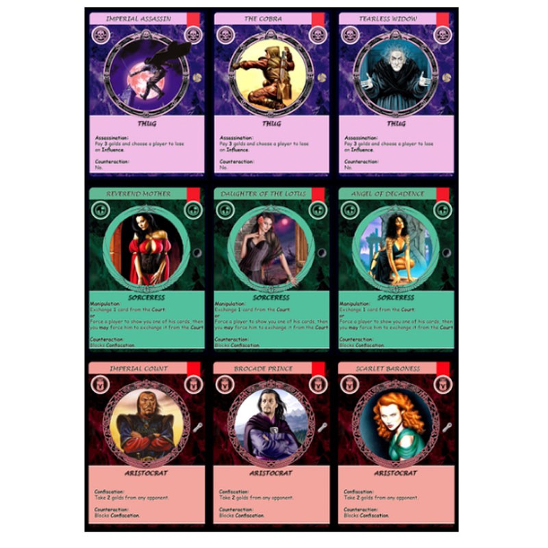 Trò Chơi Thẻ Bài Boardgame Coup - Cuộc Chiến Quyền Lực