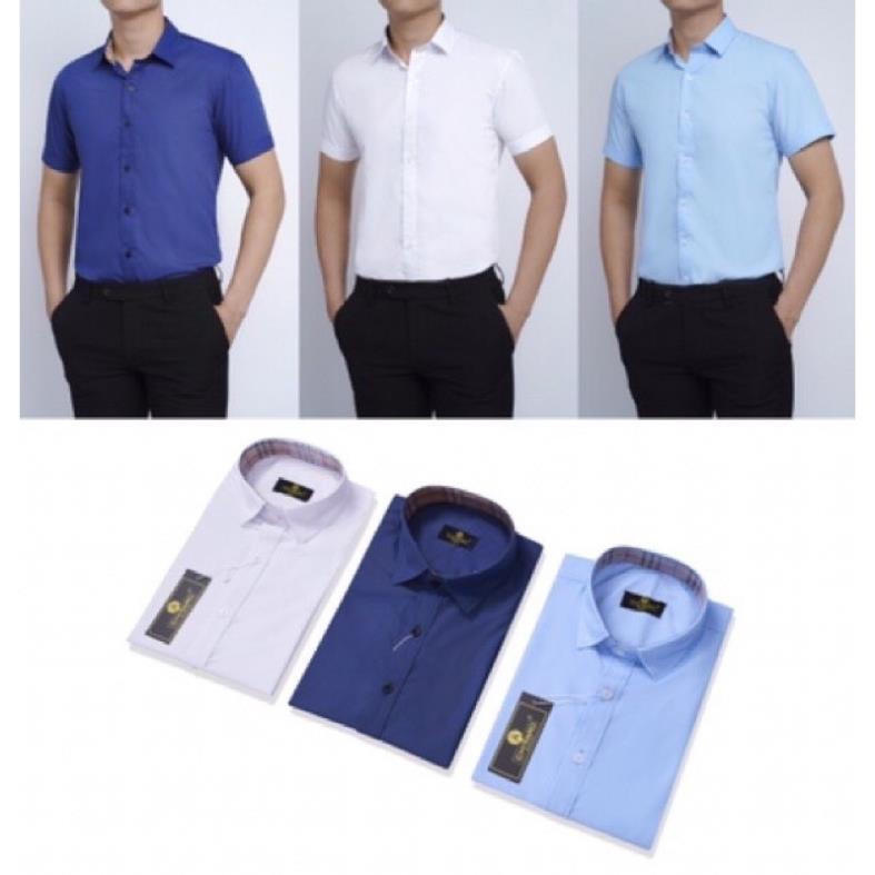 Áo sơ mi nam ngắn tay cực đẹp .hàng đẹp ảnh thật luôn ạ. Sỉ 129k