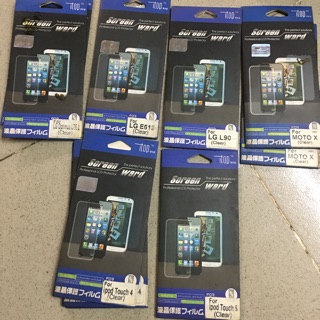 Miếng dán dẻo chống xước kiếng dòng LG , IPod