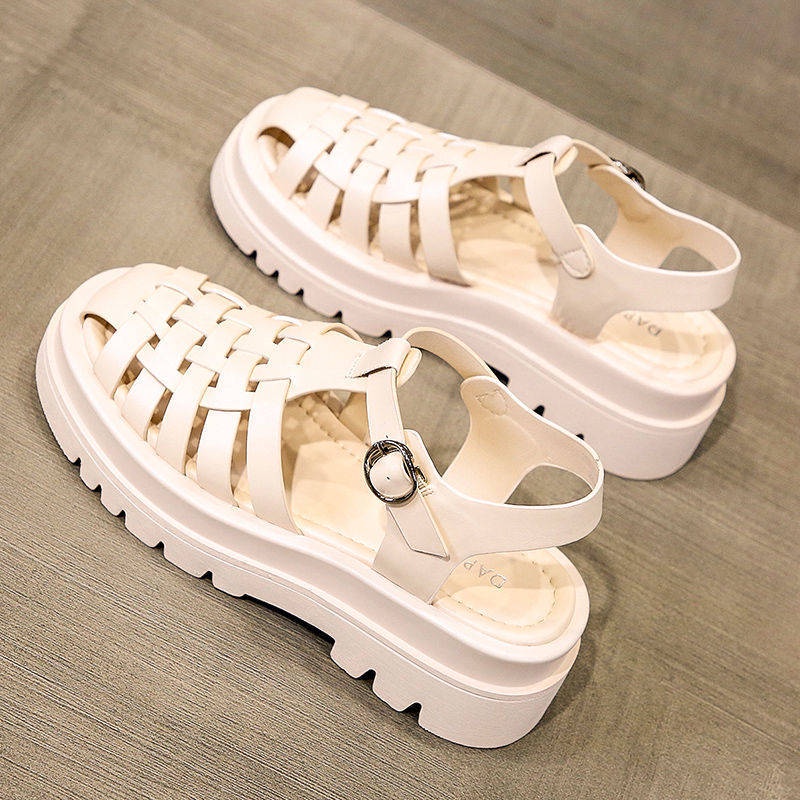 Dép xăng đan Giày Sandal Đế Dày Phong Cách Nhật Bản Mùa Hè Mới