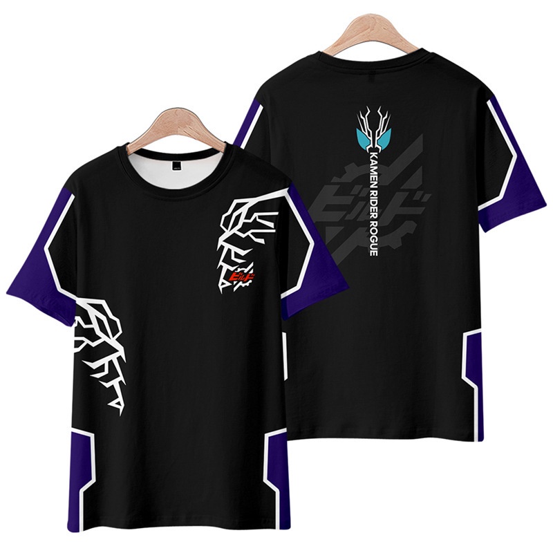 Áo Thun Tay Ngắn In Hình Kamen Rider Rogue Merchandise Cá Tính